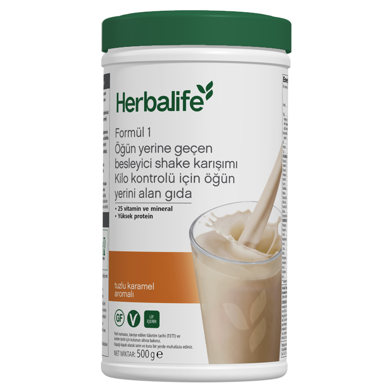 Herbalife Formül 1 Besleyici Shake Karışımı Tuzlu Karamel Aromalı 500 g