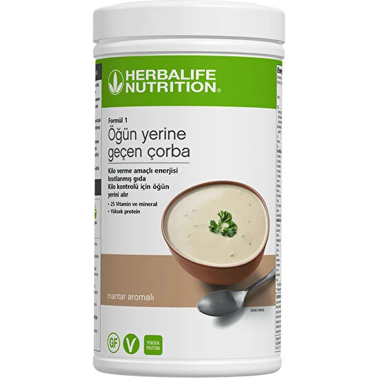 Herbalife Formül 1 Öğün Yerine Geçen Mantar Aromalı Çorba