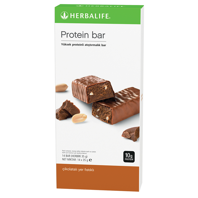 Protein Bar Protein Bar Çikolatalı Yer Fıstıklı 14 adet, her biri 35g
