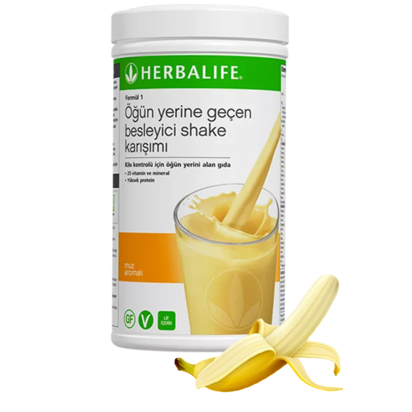 Formül 1 Besleyici Shake Karışımı Muz Aromalı