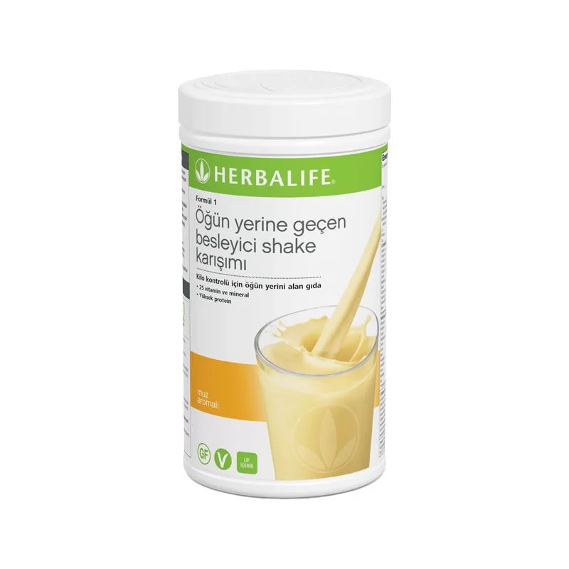 Herbalife Formul1 Besleyici shake Muz Aromalı 550g